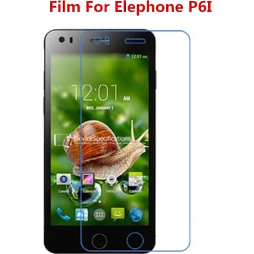 1/2/5/10 Pcs Ultra Thin Clear HD LCD Screen Protector Film With Cleaning Cloth Film For Elephone P6I