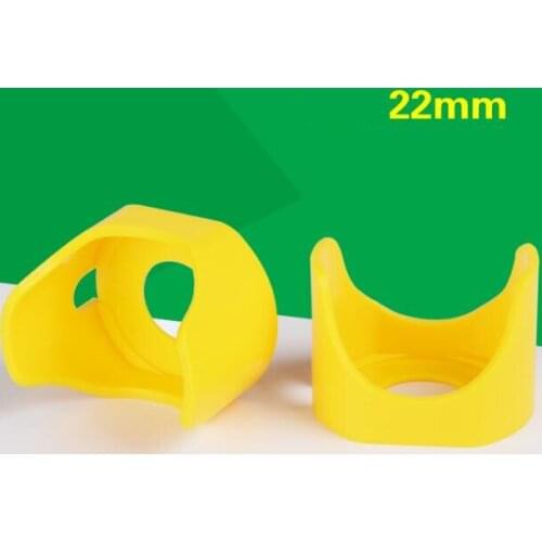 1pcs Phi 22 button switch, accessories, protective cover ring, emergency stop button, protective cover