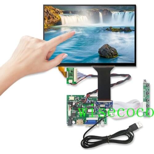 10.1 Inch 1280*800 VGA LVDS Display LTL101AL06-104 Screen Controller LCD Capactive Panel Monitor Board Raspberry pi Module