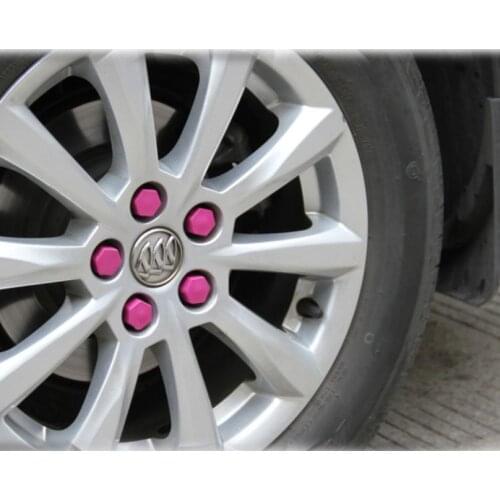 200sets 20pcs/set Luminous night Wheel Nuts Covers Protective Cap Car Accessories Bolt Caps Hub Screw Protector Silica Gel