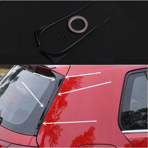 Auto Parts Are Suitable for The Modification of The ABS Spoiler on The Rear Wing of The Golf 7