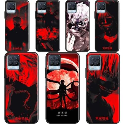 Kaneki Tokyo Ghoul For OnePlus 9 Pro 8 Pro 8T 9R Case For Realme GT Neo 6 7 i 8 Q3 Pro C21 C15 C11 C3 Coque