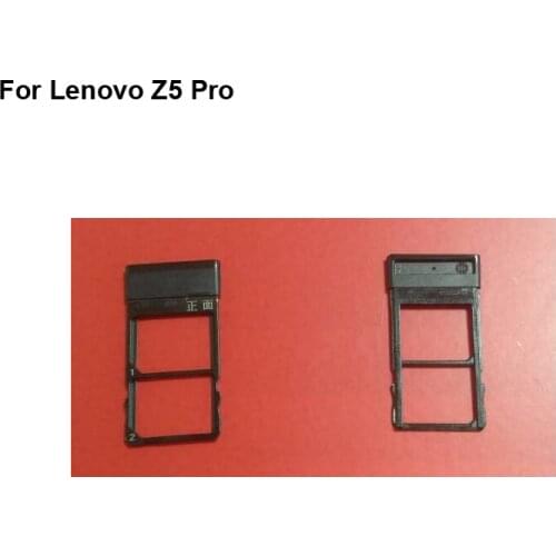 For Lenovo Z5 Pro New Tested Sim Card Holder Tray Card Slot For Lenovo Z 5 Pro L78031 Sim Card Holder Parts