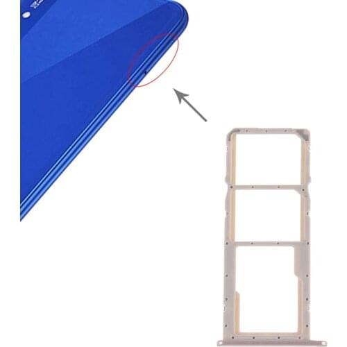 IPartsBuy SIM Card Tray + SIM Card Tray + Micro SD Card for Huawei Honor Play 8A