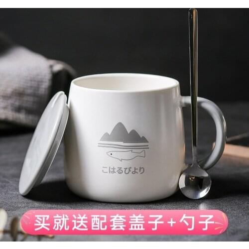 Cute Cat Ceramics Coffee Mug Reusable Water Cup Creative Personality Briefg Style Christmas Cup Art Design Unique Gifts Mugs