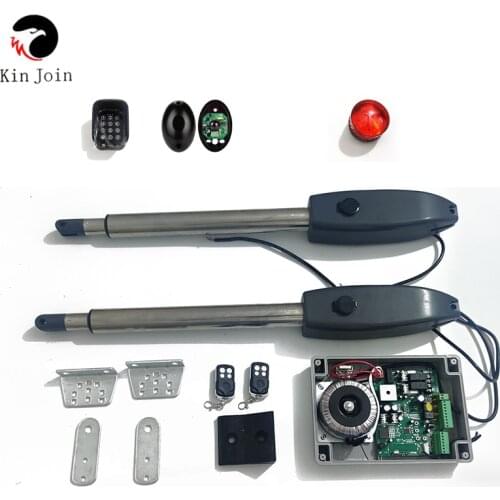 Controls PKMC02 Heavy-Duty auto Dual Automatic Gate Opener Kit for Swing Gates Up to 20 Feet
