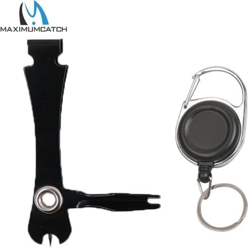Maximumcatch Fast Tie Fishing Quick Knot Tool Nail Knotter Tying Line Cutter Clipper Nipper Zinger Retractor Tackle Accessoriy
