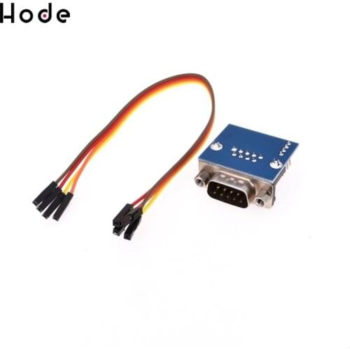 MAX3232 RS232 Serial Port To TTL Converter Module Male DB9 Connector COM Serial