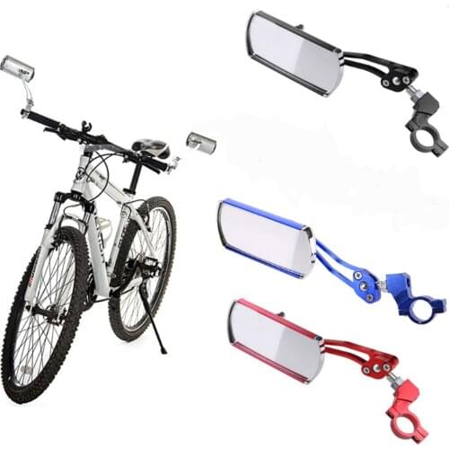 Bicycle Rearview Mirror Aluminum Alloy Adjustable Rotatable High-definition Cycling Equipment