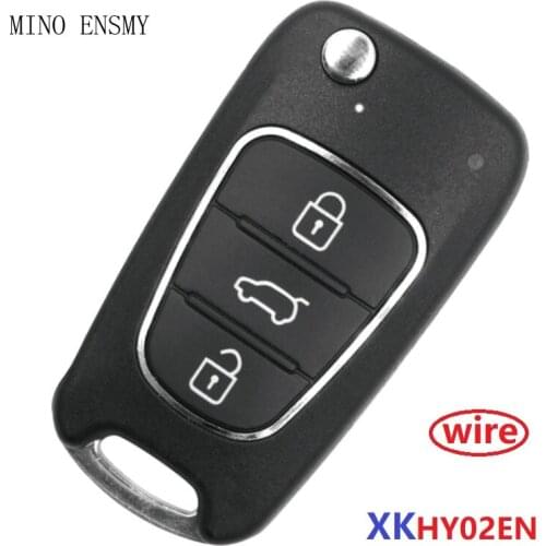 Xhorse XKHY02EN VVDI Wire general remote key For VVDI2 Key Programmer And VVDI Prog 10pcs/lot free shipping