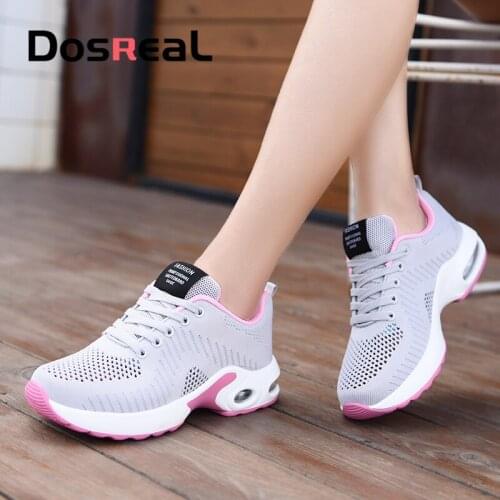 Dosreal Women Spring Summer Sneakers Ladies Breathable Mesh Light Flat Loafers Casual Shoes Female Fashion Outdoor Walking Shoes