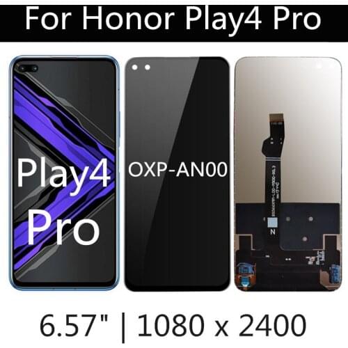 6.57" FOR Huawei Honor Play4 Pro LCD Display Touch Screen Digitizer Assembly Replacement For Huawei Play 4 Pro OXP-AN00 LCD