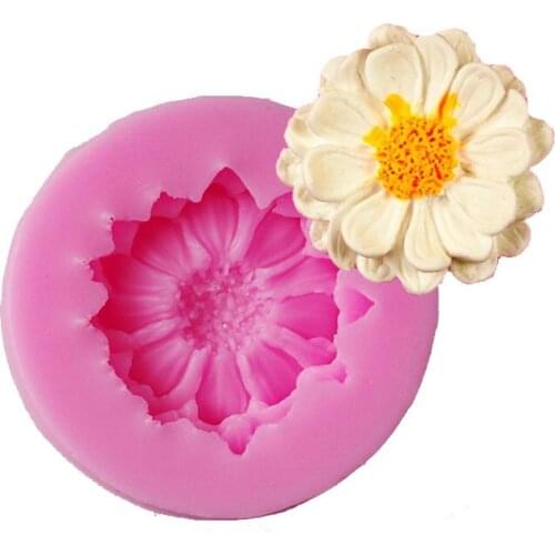 1PC Flowers Shaped Fondant Silicone Mold Craft Chocolate Baking Mold Cake Decorating Tools kitchen Pastry Tool