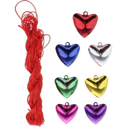 7PCS/8PCS Small Bells Party Supplies Xmas Decorations Craft Activity Decor