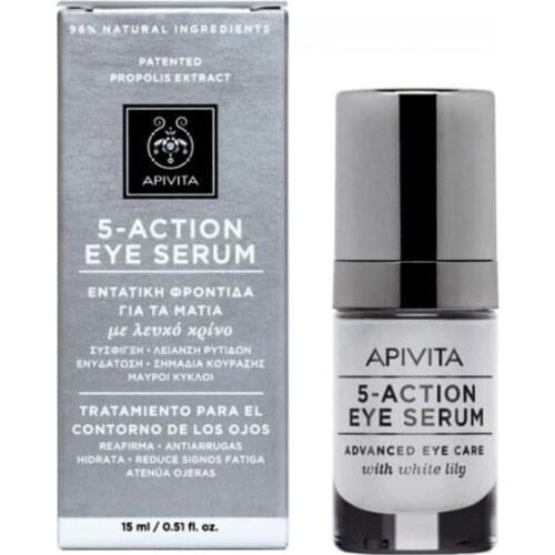 APIVITA ACTION EYE SERUM TRATAMIENTO PARA EL CONTORNO DE OJOS 15 ML