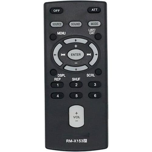 For Sony Car Audio Remote Control RM-X155 RM-X121 RM-X153 RM-X123 RM-X211 RM-X151 RM-X154 CDX-R505X CDX-R5715X CDX-R6750