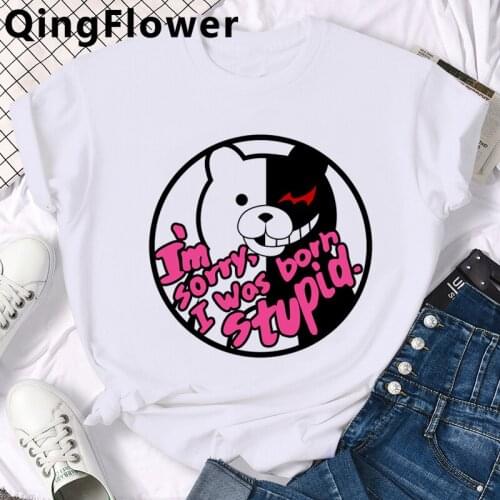 Anime Ouma Kokichi Danganronpa V3 Mikan Tsumiki tshirt men grunge ulzzang aesthetic top tees t shirt aesthetic tumblr