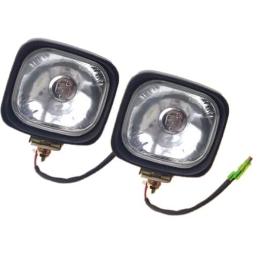 Halogen Truck Trailer work light Front Fog lamp 12v/24v Spot/Flood Offroad headlight 4x4 fog light ATV SUV RV Forklift headlamp