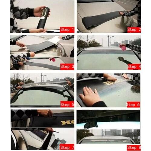Graphic Car Sticker 130*21CM Accessories Decal Decoration Kit Reflective