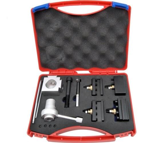 Mini Quick Change Tool Lathe Tool Holder Post Cutter Holder Screw Kit Set Boring Bar Turning Facing Holder Wrench