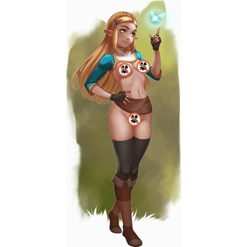 Print silk or canvas zelda Princess sexy girl game art poster 16x24 24x36 inch custom living room bedroom hanging picture