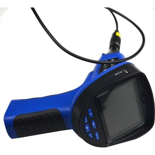 Industrial Endoscope Inspecting Automotive Monitor Borescope Vehicle Diagnostic Tool With 4 LED Lamps