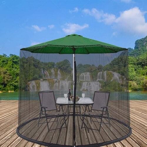 Mosquito Net Umbrella Cover Mosquito Net Outdoor Courtyard Parasol Anti-mosquito Home Textile Keep Insect Away