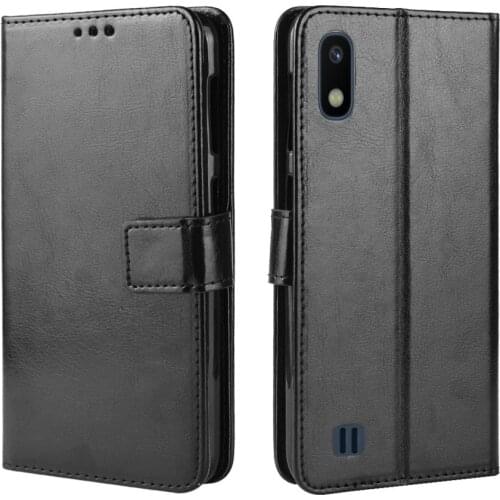 For Samsung Galaxy A10 Case Flip Luxury PU Leather Phone Case For Samsung Galaxy A10 A 10 SM-A105F A105 A105F Case Cover