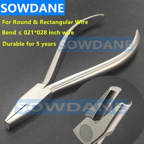 Dental Laboratory Arch Forming Plier Stainless Steel For Round and Rectangular Wire up to 0.021*0.028 inch Dental wire Bend