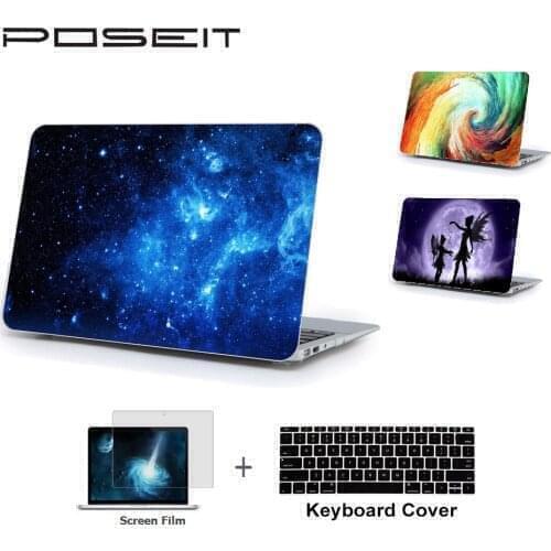 13" Galaxy Laptop Hard Shell Case Cover +Screen Protector +Keyboard Cover For Apple MacBook Pro Retina 13" 2013 2014 2015 A1502