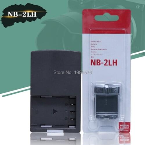 1pcs NB-2LH NB2LH 2LH 2L NB-2L NB-2L Camera Battery for Canon EOS 400D S80 S70 S50 S60 350D With Digital Camera CB-2LTE charger