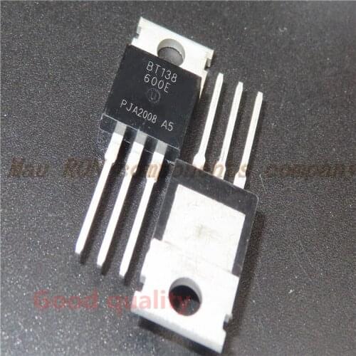 10PCS/LOT BT138-600E BT138-600 TO220 TO-220 BT138 New original In Stock