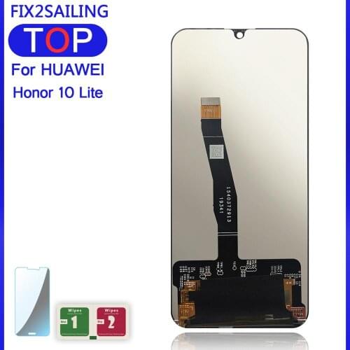 100% New Tested Working 6.21'' Display For Huawei Honor 10 Lite Display HRY-LX1 LX2 LX1MEB AL00 LCD Touch Screen Sensor Parts