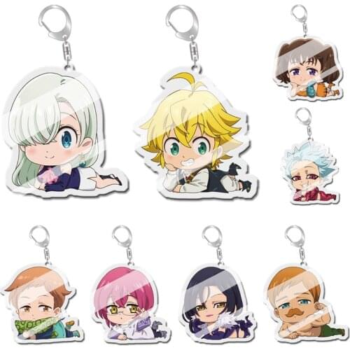 Anime The Seven Deadly Sins Escanor Rhitta Keychain Nanatsu No Taizai Axe Bottle Opener Key Chain Escanor Pendant For Men Gift