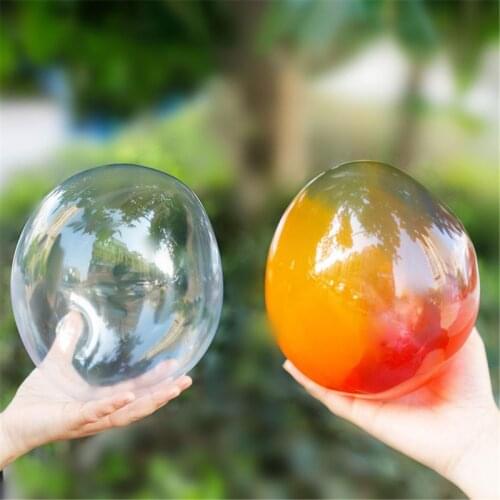 Safe Magic Bubble Glue Toy Blowing Colorful Bubble Ball Plastic Balloon 57BF