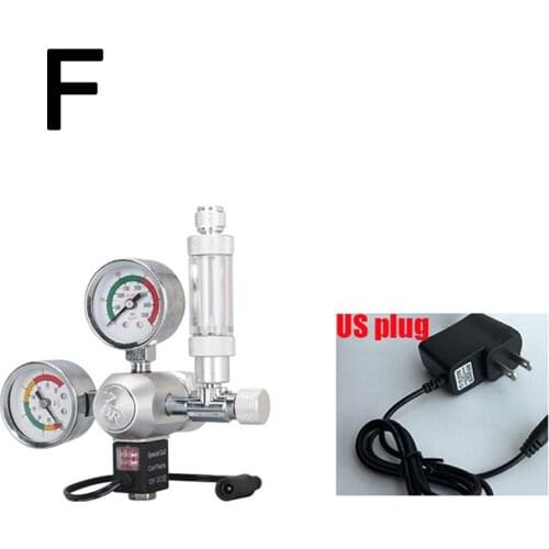 Co2 Aquarium Regulator Carbon Dioxide Reducing Valves Durable Safe for Fish Tank D1