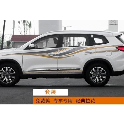 FOR CHERY Tiggo 2018-2019 car body decoration modification sticker Tiggo appearance personality sports decal