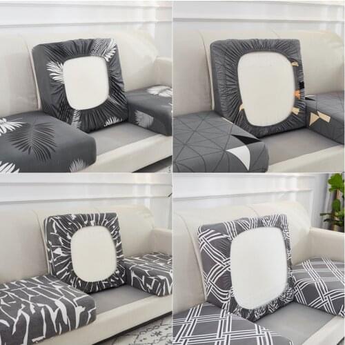 1/2/3/4 Sofa Seat Cushion Cover Corner Sofa Slipcover Elastic Couch Cover Chair Cover Funiture Protector Floral Plant Printing