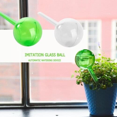 Imitation Glass Ball Automatic Plant Watering Device Transparent Green White Lazier Household Gardening Accessories