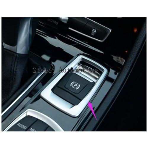 Electronic handbrake Cover For BMW 2 Series F45 F46 Gran Active Tourer 2015 2016