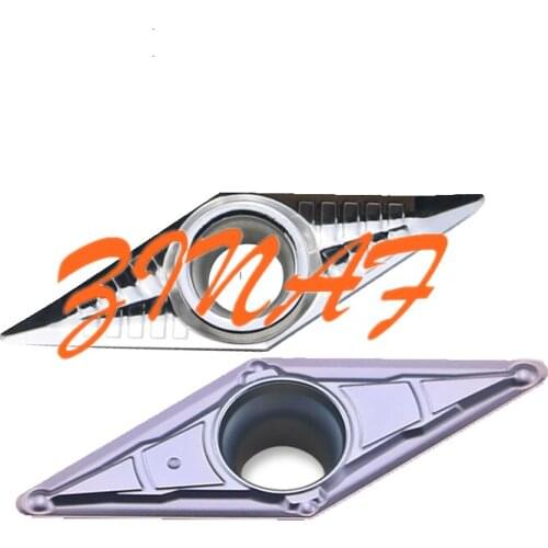 10pcs CNC blades VCMT160404 VCGT110404 single-sided V-shaped ceramic blade processing stainless steel aluminum parts SVJCR