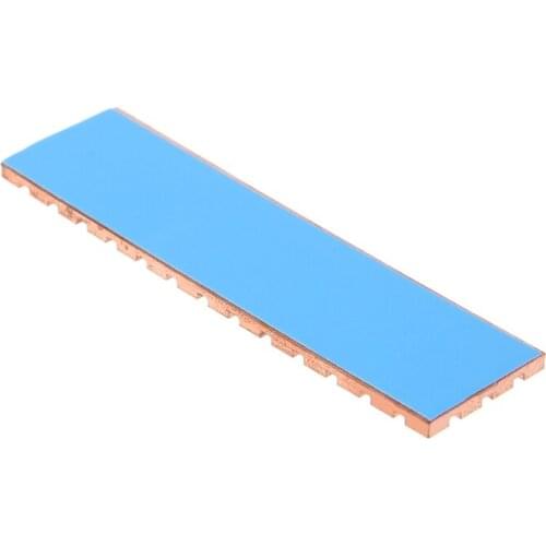 Copper Heatsink Thermal Conductive Adhesive For M.2 2280 PCI-E NVME SSD Radiator