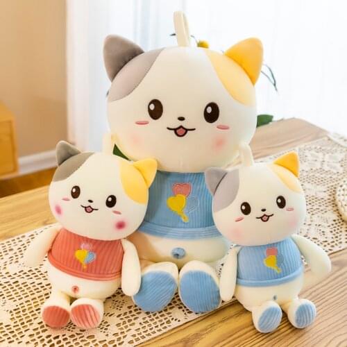 Cute Toys DollStuffed Plush Toy Kawaii Cat Toys Plush Doll Toys Kids Baby Girl Birthday Gifts