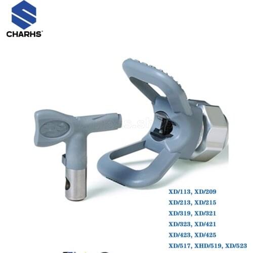 CHARHS Airless XHD Tip Set209/213/215/319/32 7/8n Guard / Nozzle Holder 7/8",suit for Airless Paint Sprayer Airbrush Gun