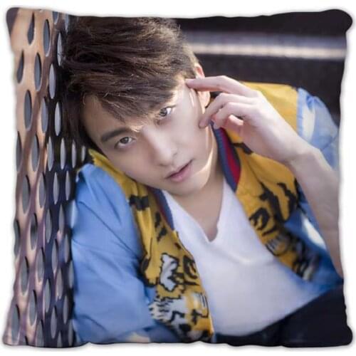 I Smiled Very Much Niu Junfeng Pillowcase Pretty Scholar Yu Lexuan Same Paragraph Star Photo Poster Cushion Cover Souvenir Decor