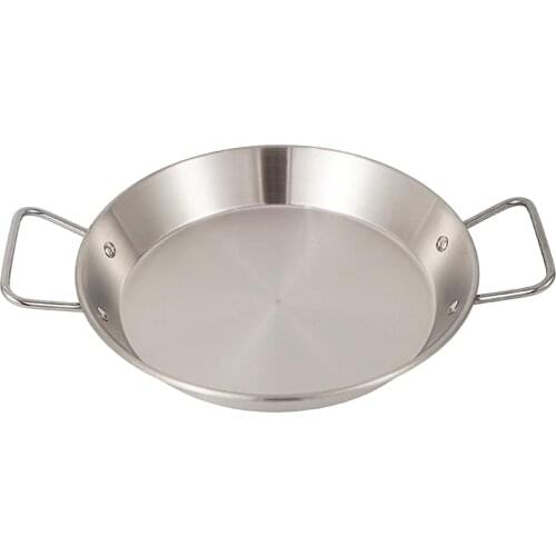 Outdoor High-quality Grill Cooking Pan Stainless Steel Seafood Pot BBQ Picnic