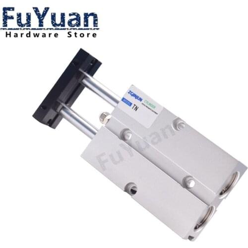Aluminum Alloy TN Type Pneumatic Cylinder 10mm Bore 10/15/20/25/30/35/40/45/50/60/70/75/80/90/100/125/150mm Stroke Air Cylinder