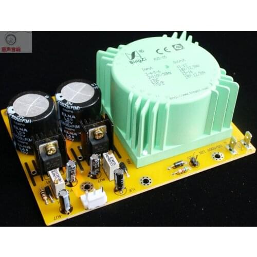 Assembled LM317 Stabilized Power Supply Board / Linear Power Supply Board With Transformer