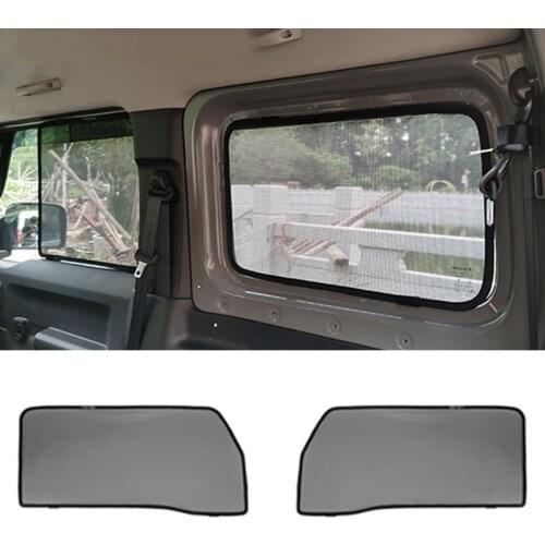Front Window Sunshade Cover, for Suzuki Jimny JB64 JB74 2019 2020 Interior Anti-Sai Anti-Insect Net Gauze Curtain