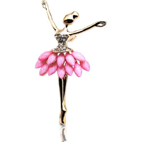 Sunspice Ms. Brooches Girl On Clothes